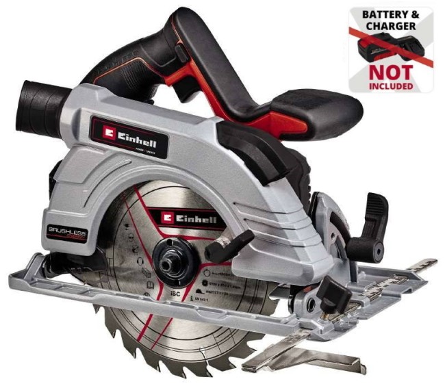 Пила циркулярная аккумуляторная Einhell TP-CS 18/190 Li BL - Solo (4331210)