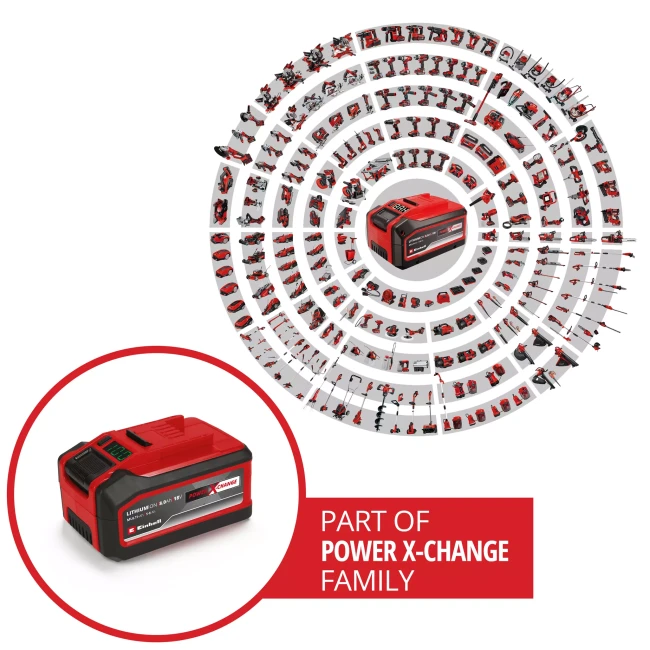 Акумулятор Einhell Power-X-Change Plus 18V 5-8 Ah Multi-Ah (4511600)
