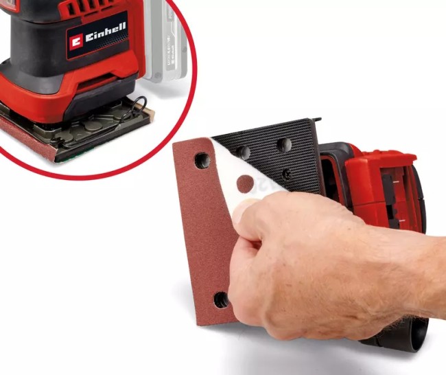 Шліфмашина вібраційна акумуляторна Einhell TE-OS 18/113 Li - Solo (4460731)