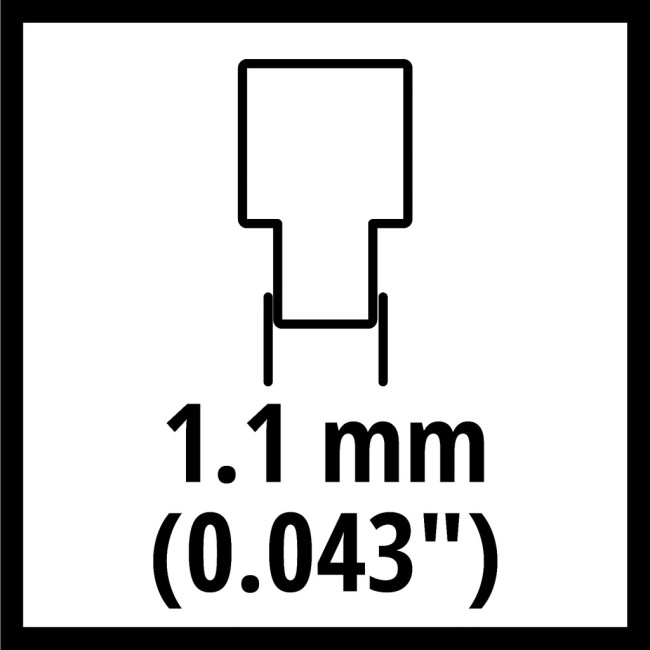 Ланцюг для пилки Einhell 20 см, 1.1 мм, 32 DL, 7.62 мм (4501746)