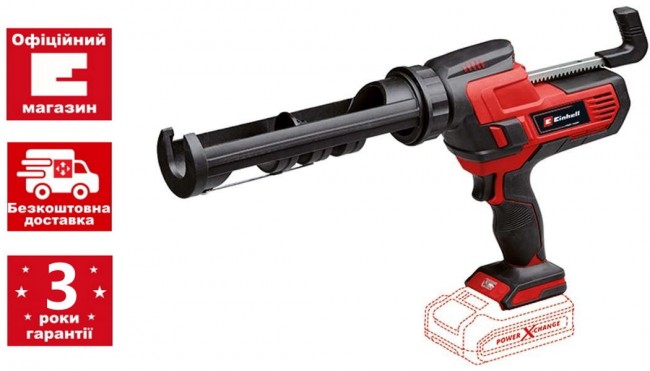 Пистолет для герметика аккумуляторный Einhell TE-SG 18/10 Li - Solo (4522250)