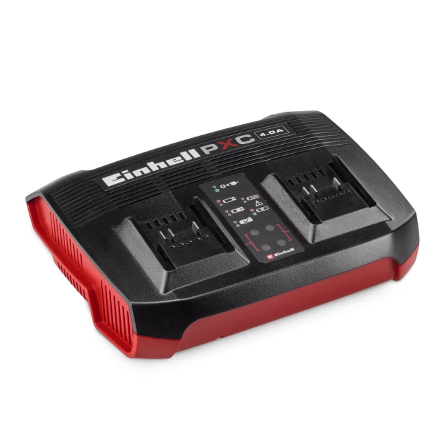 Зарядний пристрій для двох акумуляторів Einhell 18V Power-X-Twincharger 4 A (4512161)