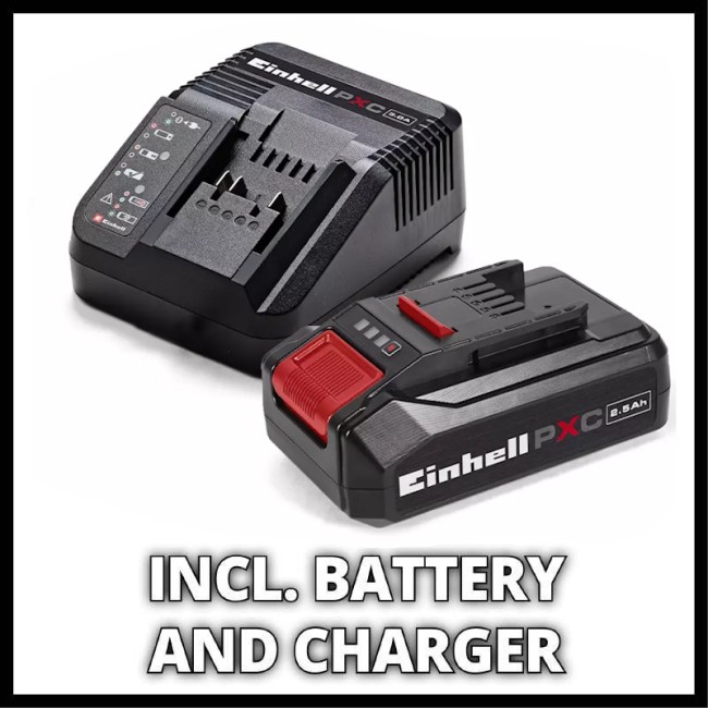 Набір тример акумуляторний Einhell GE-CT 18/30 Li - Solo + Starter-Kit 2.5 Аh (3411250Kit 2.5)