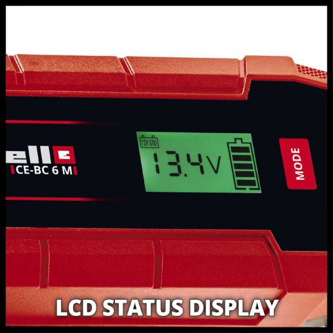 Зарядний пристрій Einhell CE-BC 6 M (1002235) Зарядний пристрій Einhell CE-BC 6 M (1002235)