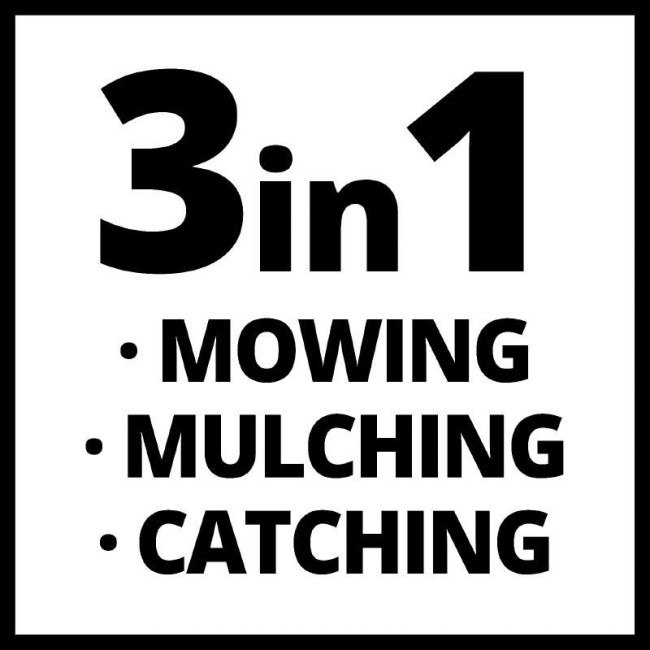 Набір газонокосарка акумуляторна Einhell GE-CM 36/43 Li M - Solo + 18V Power-X-Twincharger 3 A і 2 акумулятора 18V 4,0 Ah (3413246, 4512112)