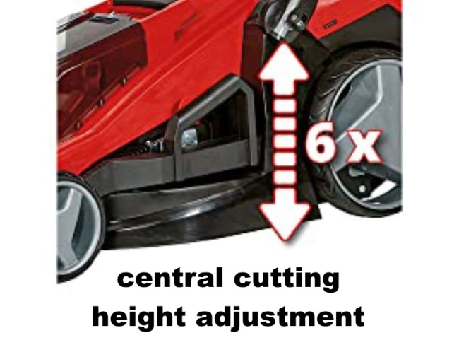 Набір газонокосарка акумуляторна Einhell GE-CM 36/43 Li M - Solo + 18V Power-X-Twincharger 3 A і 2 акумулятора 18V 4,0 Ah (3413246, 4512112)