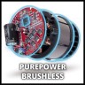 Акція! Дриль-шурупокрут акумуляторний ударний Einhell X-Change TP-CD 18/80 Li-i BL Kit 2.5 Ah (4514305K)