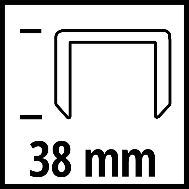 Скобы к степлеру Einhell 5,7 х 38 мм, 3000шт (4137876)