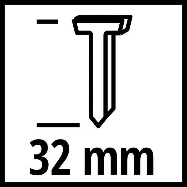 Цвяхи Einhell 32 мм, 3000 шт (4137874)