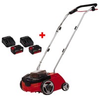 Акція! Набір скарифікатор акумуляторний Einhell GC-SC 36/31 Li - Solo + 2 зарядні пристрої і 2 акумулятора 18V 4,0 Ah
