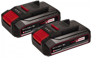 Аккумулятор Einhell Power-X-Change Twinpack 2.5 Ah 18V (4511524) Аккумулятор Einhell Power-X-Change Twinpack 2.5 Ah 18V (4511524)