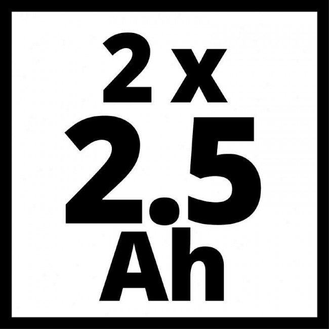 Акумулятор Einhell Power-X-Change Twinpack 2.5 Ah 18V (4511524) Акумулятор Einhell Power-X-Change Twinpack 2.5 Ah 18V (4511524)