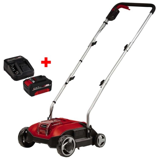 Набір скарифікатор акумуляторний безщітковий Einhell GC-SC 18/28 Li - Solo + Starter Kit 18V 4,0 Ah (3420604,4512042) Набір скарифікатор акумуляторний безщітковий Einhell GC-SC 18/28 Li - Solo + Starter Kit 18V 4,0 Ah (3420604,4512042)