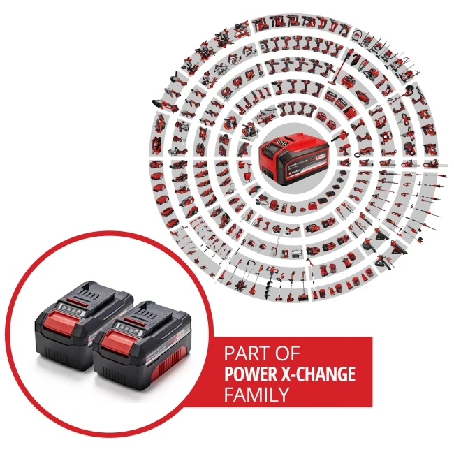 Акумулятор Einhell Power-X-Change Twinpack 4.0 Ah 18V (4511489)