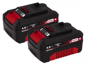 Аккумулятор Einhell Power-X-Change Twinpack 4.0 Ah 18V (4511489) Аккумулятор Einhell Power-X-Change Twinpack 4.0 Ah 18V (4511489)