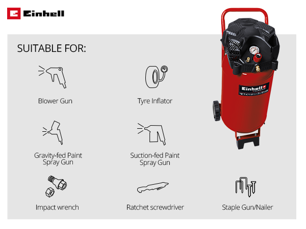 Компресор Einhell TC-AC 240/50/10 OF (4010393) Компресор Einhell TC-AC 240/50/10 OF (4010393)