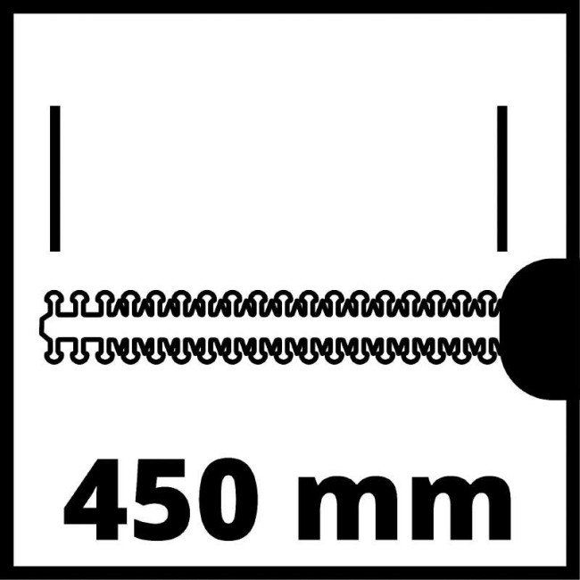Кущоріз акумуляторний Einhell GC-HH 18/45 Li T-Solo (3410585)
