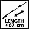 Кущоріз акумуляторний Einhell GC-HH 18/45 Li T-Solo (3410585)
