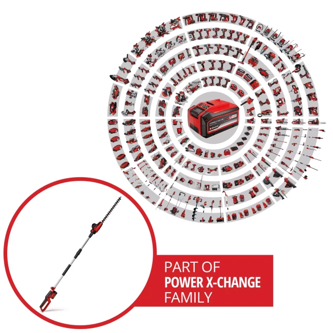 Кусторез аккумуляторный Einhell GC-HH 18/45 Li T-Solo (3410585)