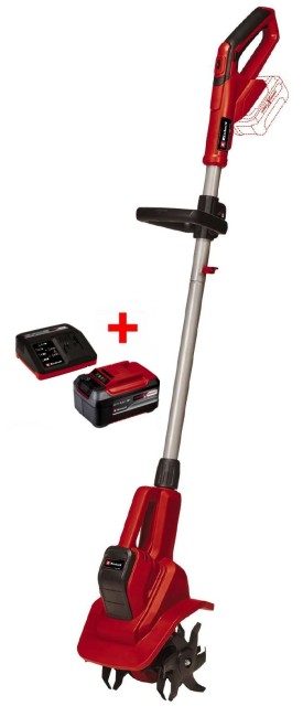 Акция! Набор Культиватор аккумуляторный Einhell GE-CR 18/20 Li E Solo + зарядное устройство для X-Fastcharger 4 A и аккумулятор 18V 5,2 Ah (3431210,4512114)