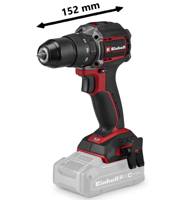 Набір Ударний шуруповерт безщітковий Einhell Professional TP-CD 18/50-C Li-i BL  + Starter-Kit 2.5 Аh (4514400 Kit 2.5)