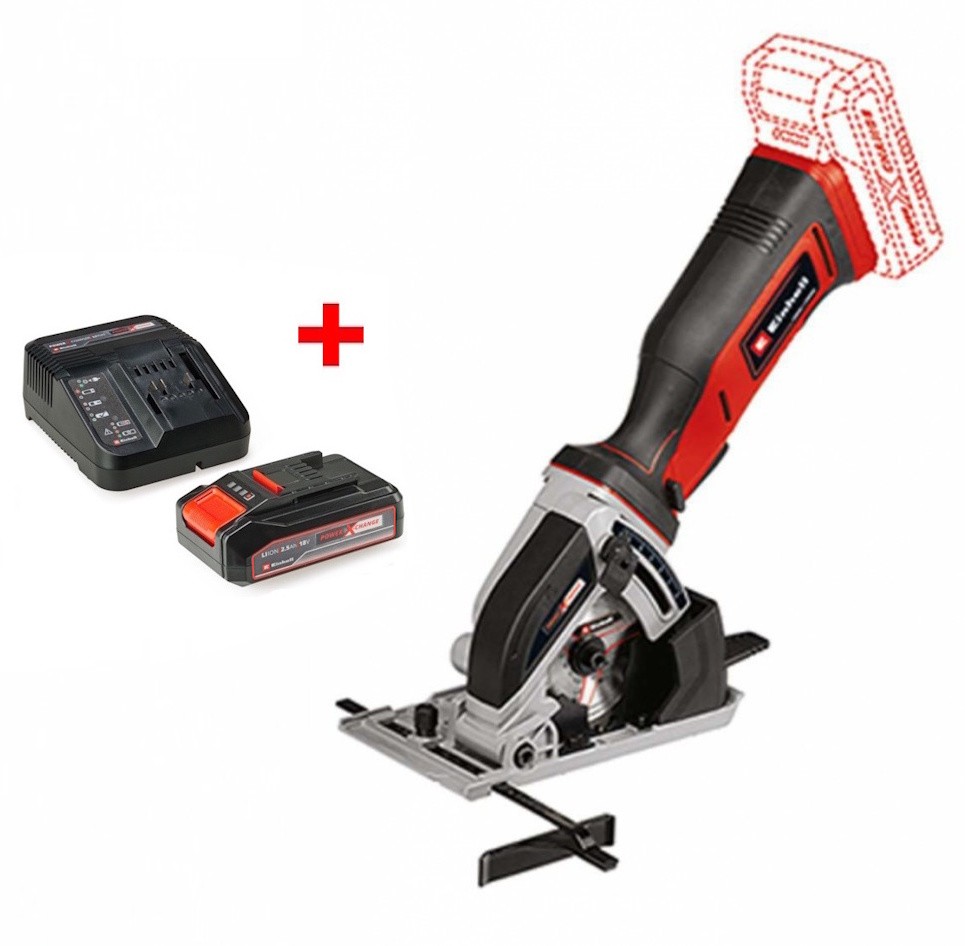Акумуляторний роторайзер Einhell TE-CS 18/89 Li - Solo - Офіційний