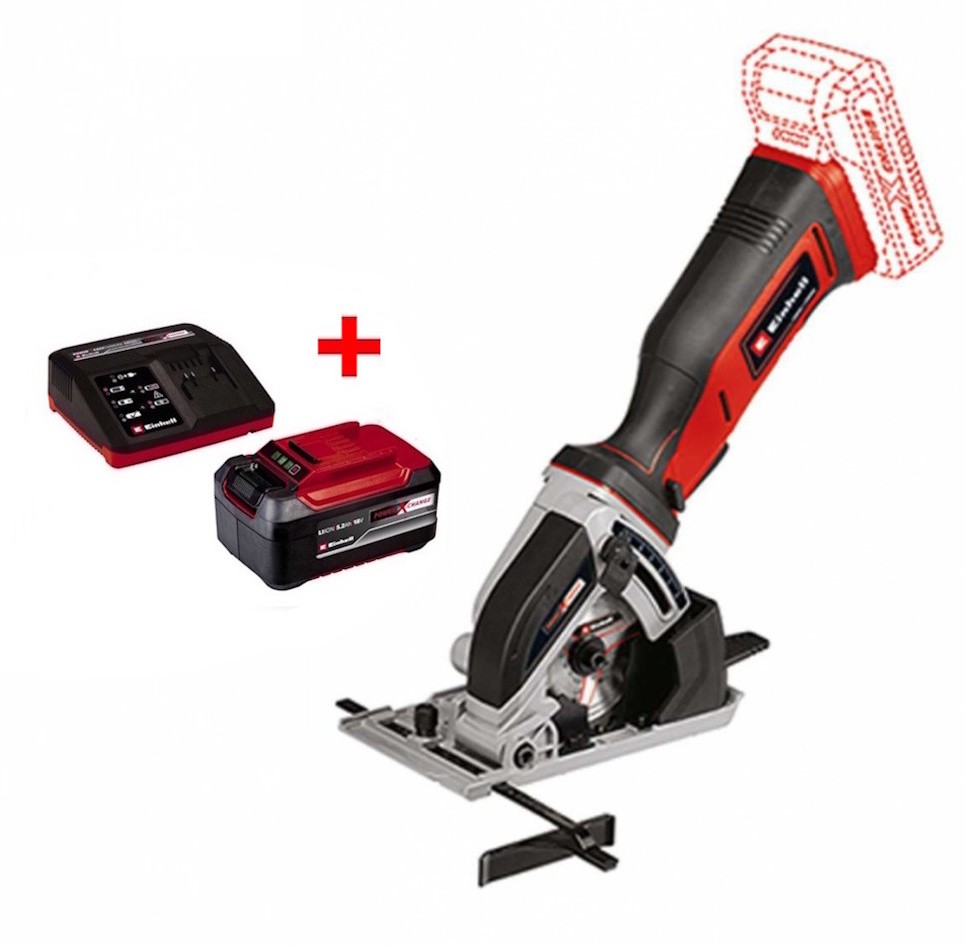 Акумуляторний роторайзер Einhell TE-CS 18/89 Li - Solo - Офіційний