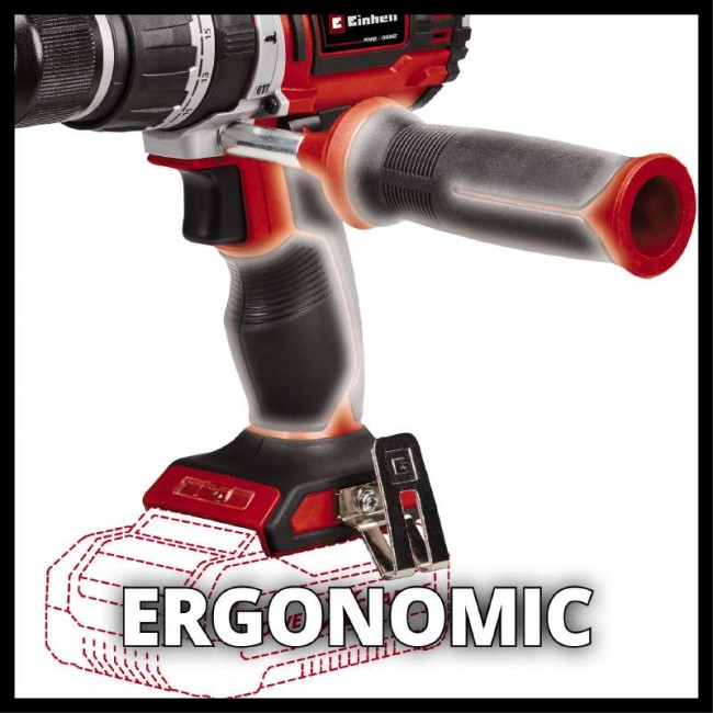 Ударний шуруповерт безщітковий Einhell TP-CD 18/60 Li-i BL Solo (4514205)