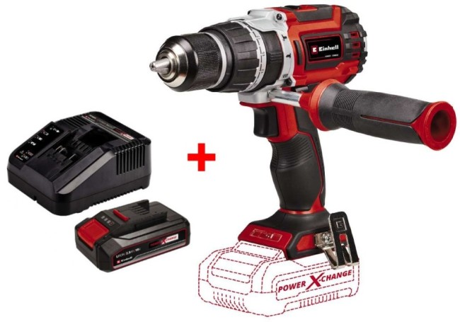 Ударний шуруповерт безщітковий Einhell TP-CD 18/60 Li-i BL Solo (4514205) Ударний шуруповерт безщітковий Einhell TP-CD 18/60 Li-i BL Solo (4514205)