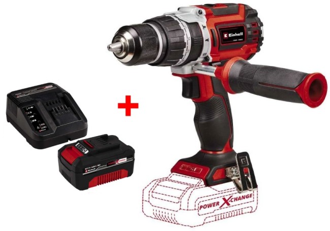 Ударний шуруповерт безщітковий Einhell TP-CD 18/60 Li-i BL Solo (4514205) Ударний шуруповерт безщітковий Einhell TP-CD 18/60 Li-i BL Solo (4514205)