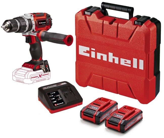 Ударний шуруповерт безщітковий Einhell TP-CD 18/60 Li-i BL Solo (4514205) Ударний шуруповерт безщітковий Einhell TP-CD 18/60 Li-i BL Solo (4514205)