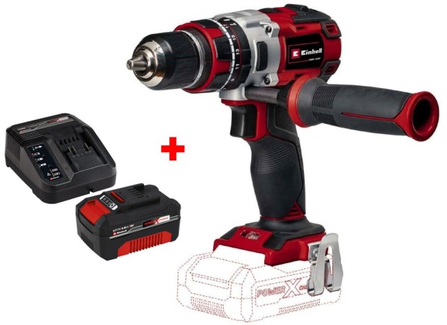 Ударний шуруповерт безщітковий Einhell TP-CD 18/80 Li-i BL - Solo (4514305) Ударний шуруповерт безщітковий Einhell TP-CD 18/80 Li-i BL - Solo (4514305)