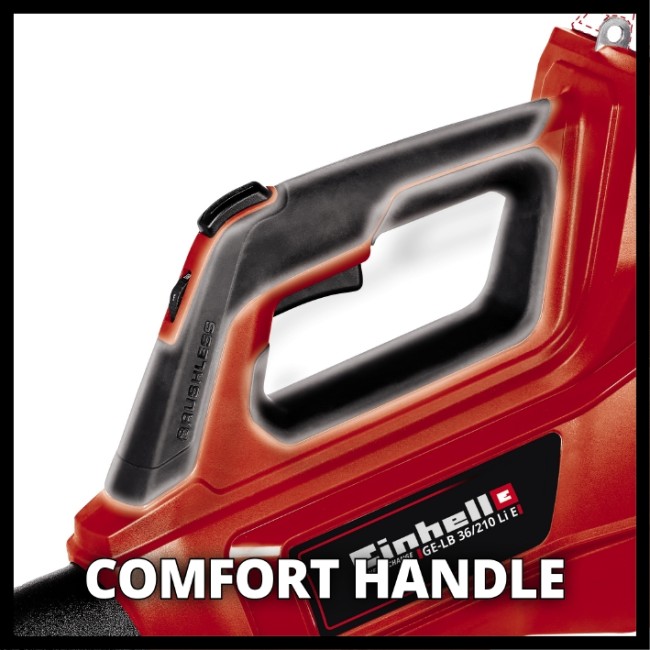 Воздуходувка бесщеточная аккумуляторная Einhell GE-LB 36/210 Li E - Solo (3433620)