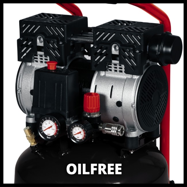 Компресор Einhell TE-AC 135/24 Silent Plus (4020610) Компресор Einhell TE-AC 135/24 Silent Plus (4020610)