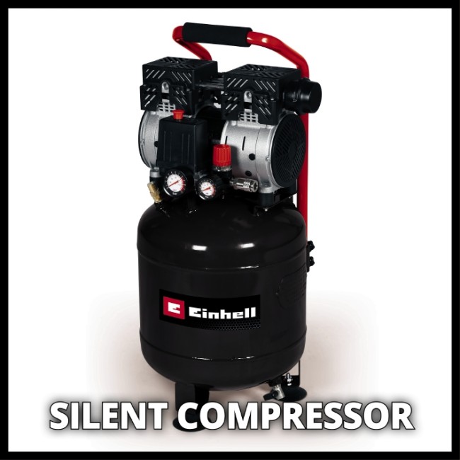 Компресор Einhell TE-AC 135/24 Silent Plus (4020610) Компресор Einhell TE-AC 135/24 Silent Plus (4020610)