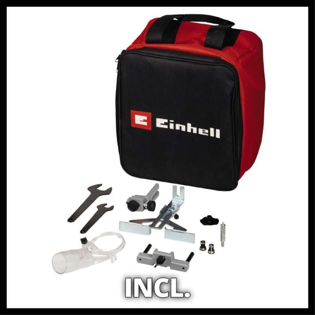 Акумуляторний безщітковий Фрезер / Фрезер окантовочний Einhell TP-RO 18 Set Li BL - Solo (4350410)