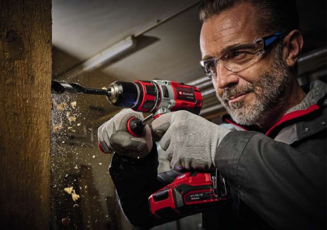 Набір Шуруповерт безщітковий Einhell TP-CD 18/80 Li BL-Solo + зарядний пристрій і акумулятор 18V 2,5 Ah (4514300, 4512097)