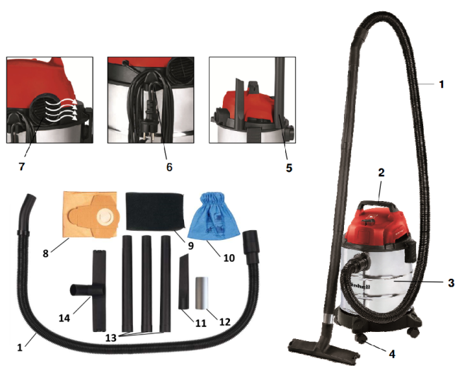 Einhell TH-VC 1820 S 105_enl.png