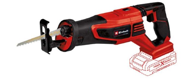 Пила сабельная Einhell TP-AP 18/28 Li BL - Solo + Starter Kit 18V 4,0 Ah (4326310, 4512042)