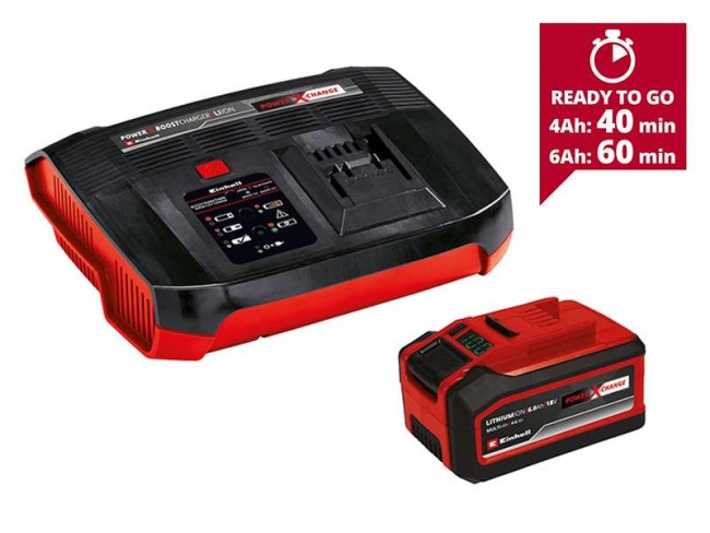 Einhell PXC-Starter-Kit 18V 4-6Ah & 6A Boostcharger (4512143)