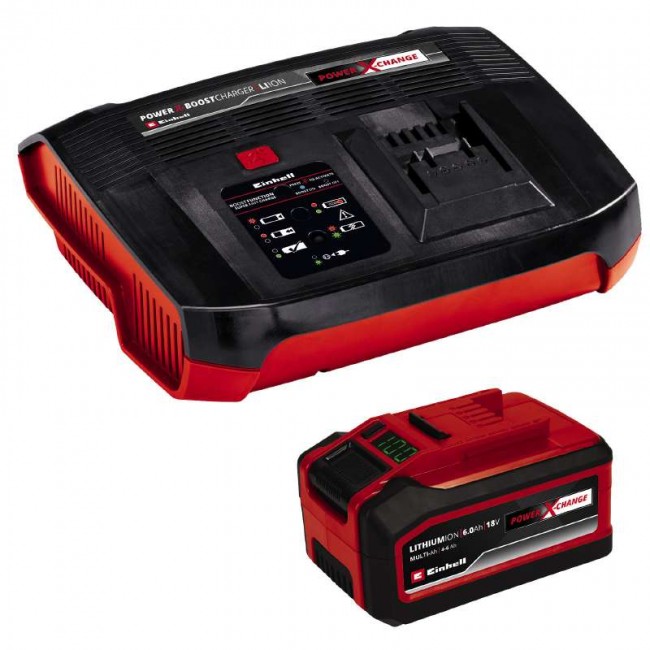 Einhell PXC-Starter-Kit 18V 4-6Ah & 6A Boostcharger  (4512143)