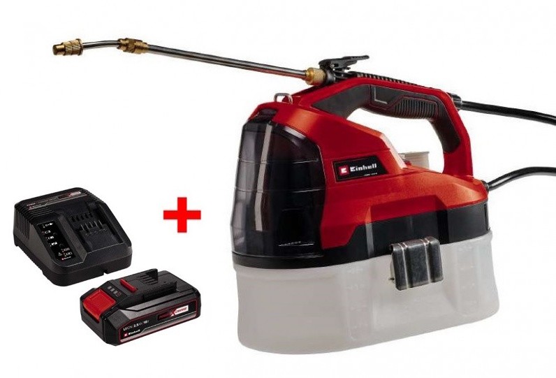 Акумуляторний обприскувач Einhell GE-WS 18/35 Li-Solo - Офіційний