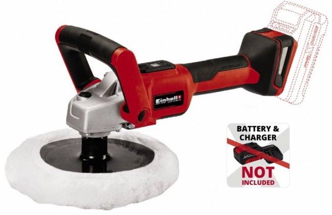 Полірувально-шліфувальна акумуляторна машина Einhell CE-CP 18/180 Li E-Solo (2093320) Полірувально-шліфувальна акумуляторна машина Einhell CE-CP 18/180 Li E-Solo (2093320)