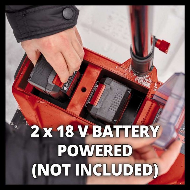 Акция! Набор снегоуборочная машина аккумуляторная Einhell GE-ST 36/40 Li E - Solo + зарядное устройство и 2 аккумулятора 18V 4,0 Ah (3417011,4512112) Акция! Набор снегоуборочная машина аккумуляторная Einhell GE-ST 36/40 Li E - Solo + зарядное устройство и 2 аккумулятора 18V 4,0 Ah (3417011,4512112)