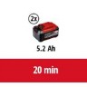 Акція! Набір снігоприбиральна машина акумуляторна Einhell GE-ST 36/40 Li E - Solo + зарядний пристрій і 2 акумулятора 18V 4,0 Ah (3417011,4512112)