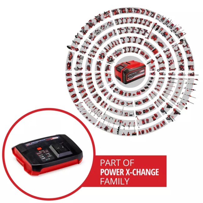 Прискорений зарядний пристрій до акумуляторів Einhell 18V Power-X-Boostcharger 6 A (4512064) Прискорений зарядний пристрій до акумуляторів Einhell 18V Power-X-Boostcharger 6 A (4512064)