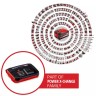 Прискорений зарядний пристрій до акумуляторів Einhell 18V Power-X-Boostcharger 6 A (4512064)