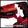 Пила сабельная Einhell TE-AP 18/28 Li BL - Solo + зарядное устройство и аккумулятор 18V 5,2 Ah (4326310,4512114)