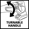 Пила сабельная Einhell TE-AP 18/28 Li BL - Solo + зарядное устройство и аккумулятор 18V 5,2 Ah (4326310,4512114)