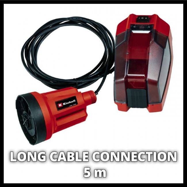 Насос акумуляторний для чистої води Einhell GE-SP 18 LL Li-Solo (4181560) Насос акумуляторний для чистої води Einhell GE-SP 18 LL Li-Solo (4181560)
